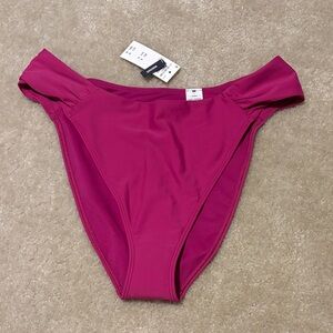 Abercrombie & Fitch Magenta Bikini Bottom